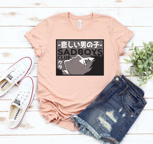 Sad boys Anime T-shirt